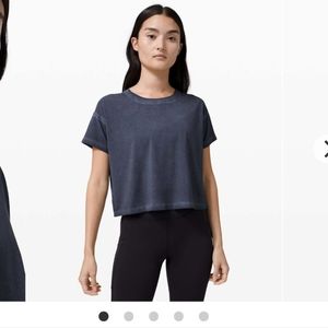 BLACK Lululemon Cates Tee